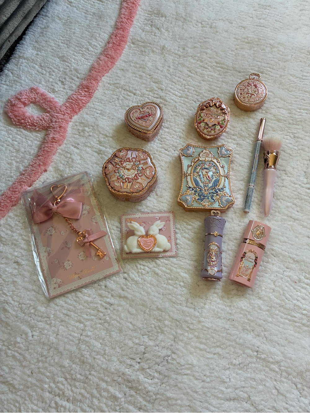 Flower Knows Bunny Garden Makeup Collection Bundle 🎀🐰 Coquette